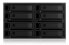 Фото #3 товара ICY BOX IB-2281MSK - 2x 5.25" - Storage drive tray - 2.5" - SATA II - SATA III - Black - Aluminium - Metal