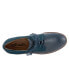 Фото #8 товара Softwalk Willis S1811-465 Womens Blue Narrow Leather Oxford Flats Shoes