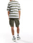 Superdry Core cargo short in chive green