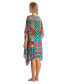 Women's V-neck Short Kaftan Dress