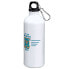Фото #2 товара Бутылка для воды с карабином KRUSKIS Backpack Ready 800 мл из алюминия