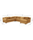 Фото #12 товара Marristin 148" 4-Pc. Fabric Chaise Sectional, Created for Macy's