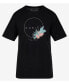 Men's Everyday Flower Circle Short Sleeve T-shirt