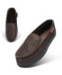 Фото #28 товара Mens Wide Moccasin Slippers Memory Foam Slip On Indoor House Shoes