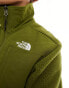 The North Face Denali Ripstop fleece jacket in olive