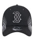 Фото #3 товара Men's Black Boston Red Sox Active Dash Mark 39THIRTY Flex Hat