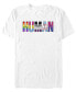 Фото #1 товара Men's Human Pride Short Sleeve Crew T-shirt