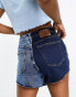 Noisy May Tall – Jeansshorts in zwei Blautönen BLAU, XL - фото #4