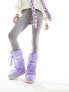 Moon Boot high ankle snow boots in lilac