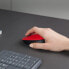 Фото #4 товара Logitech M170 Wireless Mouse - Ambidextrous - Optical - RF Wireless - 1000 DPI - Red