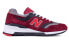 Фото #3 товара New Balance NB 997 Rockabilly Pack 复古 低帮 跑步鞋 男款 红色 / Кроссовки New Balance NB M997CRG