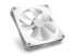 NZXT F120RGB Duo - 120mm Dual-sided RGB Fan - Triple Pack (White) w/RGB Controll