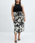 Women's Floral Wrapped Skirt