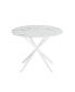 Фото #1 товара 42.13" Modern Cross Leg Round Dining Table