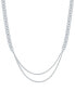 ფოტო #1 პროდუქტის Fine Silver-Plated Curb Chain Necklace