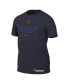 ფოტო #3 პროდუქტის Men's Navy Dallas Wings On Court Legend Essential Practice T-shirt