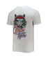 Фото #3 товара Men's White Clemson Tigers Mascot Bandana T-shirt