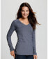 ფოტო #2 პროდუქტის Women's L/S Victory V Neck