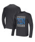 ფოტო #2 პროდუქტის Men's NFL x Darius Rucker Collection by Heathered Charcoal Tennessee Titans Long Sleeve T-shirt