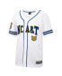 Фото #2 товара Men's White North Carolina A&T Aggies Free Spirited Mesh Button-Up Baseball Jersey
