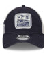 Фото #2 товара Men's Navy, White New York Yankees Spring Training Striped 9TWENTY Trucker Adjustable Hat