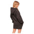 Фото #2 товара SUPERDRY Luxe Metallic Logo Hood Long Sleeve Short Dress
