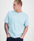 Фото #1 товара Men's Regular-Fit Textured Logo Graphic T-Shirt