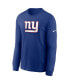 Men's Royal New York Giants Primary Logo Long Sleeve T-shirt