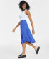 Women's Printed Midi Slip Skirt, Created for Macy's