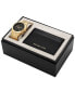 ფოტო #5 პროდუქტის Men's Slim Runway Quartz Chronograph Gold-Tone Stainless Steel Watch 44mm and Slim Card Case Set