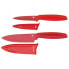 WMF 18.7908.5100 - Knife set - Stainless steel - Red - Red - Ergonomic - Touch