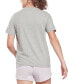 Фото #2 товара Women's Short Sleeve Logo Graphic T-Shirt