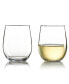 Wine Glasses, Set of 2 O Chardonnay Tumblers