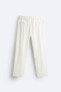 Corduroy trousers with jogger waist