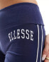 Ellesse Lastan legging shorts in navy Черный, 40 - фото #3