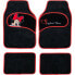 Комплект автомобильных ковриков Minnie Mouse CZ10339 Черный/Красный