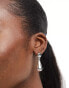 Accessorize chuncky drop earrings in silver