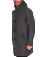 ფოტო #3 პროდუქტის Men's Removable Hood Button Car Coat