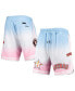 Фото #1 товара Men's Blue, Pink Houston Astros Team Logo Pro Ombre Shorts