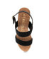 Фото #8 товара Women's Paxton Buckle Strap Wedge Sandals