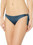 Фото #1 товара Seafolly Women's 236697 Bikini Bottom Shine on Blueprint Swimwear Size 6