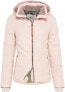 camel active Women's Quilted Jacket with Removable Hood