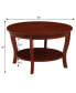 Фото #3 товара 30" Medium-Density Fiberboard American Heritage Round Coffee Table