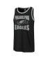 '47 Brand Men's Black Philadelphia Eagles Upload Franklin Tank Top