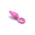 Фото #3 товара Pink Buttplugs With Pull Ring - Small