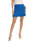 Фото #1 товара Sandro Ruffle Mini Skirt Women's Blue 36