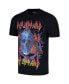Фото #2 товара Men's and Women's Black Def Leppard Skull T-shirt