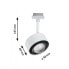 Фото #2 товара PAULMANN Aldan - Rail lighting spot - LED - 8 W - 2700 K - 370 lm - Black - White