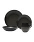 Фото #1 товара Swirl Graphite Coupe 4 Piece Place Setting