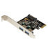 StarTech.com 2 Port PCI Express PCIe SuperSpeed USB 3.0 Controller Card w/ SATA Power - PCIe - USB 3.2 Gen 1 (3.1 Gen 1) - 5 Gbit/s - 0 - 60 °C - 0 - 80 °C - 10 - 90%